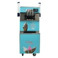 thumbnail image 2 of INTBUYING Commercial 3 Flavor Soft Ice Cream Machine with Pre Cooling Functions & 2 Compressor 25L/H, 2 of 12