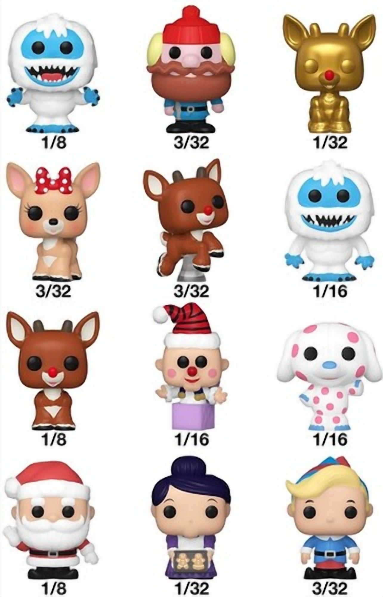Bitty POP Singles: Rudolph- 32PC PDQ