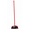 Red, variant on 1 Pack 46 Inch Soft Bristle Home Broom with Protective Edge and Hanging Hole, Indoor Floor Sweeping Broom, Red