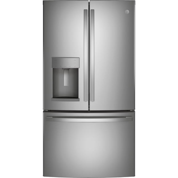 GE APPLIANCES GFE28GYNFS FRENCH DOOR FREESTANDING REFRIGERATOR Stainless Steel