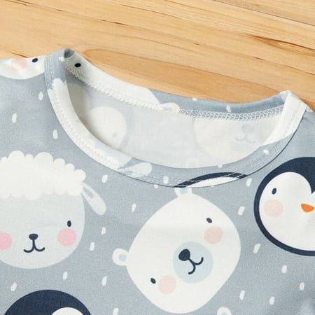 

Gubotare Baby Winter Romper Unisex Baby Crewneck Sweatshirt Oversized Sweater Long Sleeve Shirts Pullover Top Fall Winter Outfit for Baby Boy Girl Gray 12-18 Months