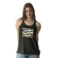 thumbnail image 2 of Friendship Day Color Drops Racerback Tank Women -Image by Shutterstock, Female Large, 2 of 4