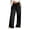 Black, variant on Womens Casual Pants High Waist Wide Leg Trousers With Loose Fit Simple Minimalist Style No Back Pockets Ideal For Office Commute And Daily Leisure Looks Womens Bottoms Beige