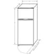 thumbnail image 2 of 2 Gig RC-2450SLG 4,5 cu. ft.. Mini Refrigerador Compacto de Pies con Congelador de Montaje Superior, 2 of 5