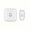 White, variant on Plug & Use Wireless 1000Ft Range Doorbell for Home Kid Room Office IP66 Waterproof 115Db with 56 Chimes Door Bell Ringer Wireless Doorbell Chime Kit 7 Levels Volume Mute Mode Doorbells