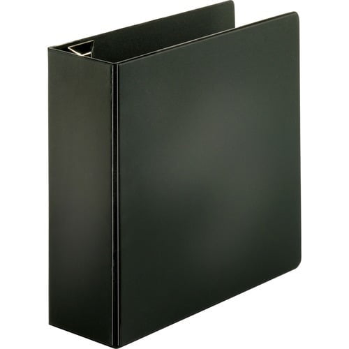 Business Source EasyOpen Locking Slant-D Ring Binders 4' Binder Capacity - Letter - 8 1/2' x 11' Sheet Size - 775 Sheet Capacity - Slant D-Ring Fastener(s) - Inside Front & Back Pocket(s) - Polypropyl