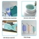 thumbnail image 4 of Bewildely botella de viaje de silicona suave botella portátil de almacenamiento secundario colgante pequeño contenedor vacío Almacenamiento y organización del hogar Verde claro 60ml, 4 of 6