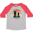 thumbnail image 3 of Inktastic Chess Player Retro Sunset Boys or Girls Toddler T-Shirt, 3 of 5