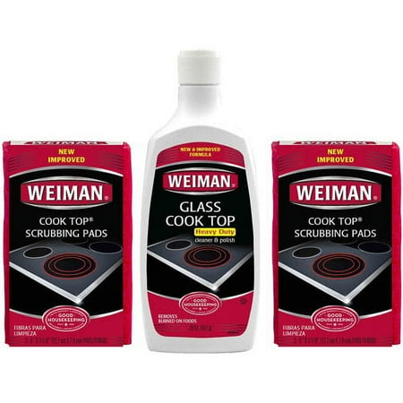 Weiman Cook Top Cleaner & Polishing Care Set, 3 pc