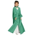 thumbnail image 4 of KAUOD Muslim Dress for Girls Islamic Prayer Abaya Maxi Dresses Set Long Sleeve Cardigan Kaftan Robe with Hijab Indian Clothes, 4 of 5