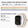 thumbnail image 2 of Worryfree Gadgets Compatible with Apple Watch Band Nylon Sport Band 38/40/41mm iWatch Strp for Men Women- Footprints, 2 of 5