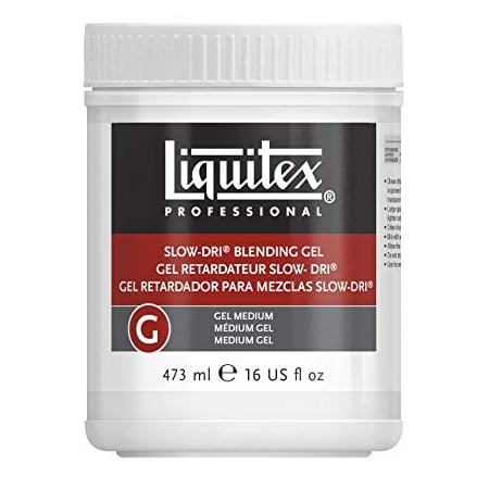 Blonding Gels - Liquitex - Slow-Dri Blending & Painting Medium - Gel Medium - 16 oz.