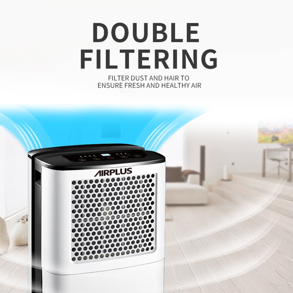 38 pt. 2000 sq. ft. Dehumidifier with Bucket, with Negative Anion Funciton, Auto on/off, Energy Saving in White