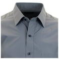 thumbnail image 3 of Manchester Camisa de Vestir Regular Fit  Gris Medio, 16.5" Cuello 35" Manga Manchester 5014A, 3 of 4