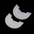 thumbnail image 3 of Uxcell 1pair Heel Plates Sole Protector Size 10-11 Non Slip Pad Replacement for Sneakers, Transparent, 3 of 6