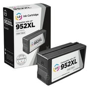 LD Remanufactured Replacement for HP 952XL F6U19AN High Yield Black Ink Cartridge for OfficeJet 7740 8702 8715 and