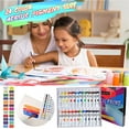 thumbnail image 2 of Gbayxj 1 Box Of Paint (24 Colors),Craft Stone 24 Color Pigment Ceramic Color acrlic suit Paints Paint pigment Wall Home DIY, 2 of 8