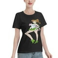 thumbnail image 2 of T-Shirt Basique à Manches Courtes pour Femmes Sailor Moon Makoto Kino, 2 of 6