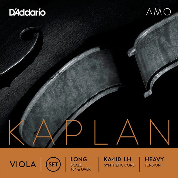 D'Addario Kaplan Amo Series Viola String Set 16  in., Heavy