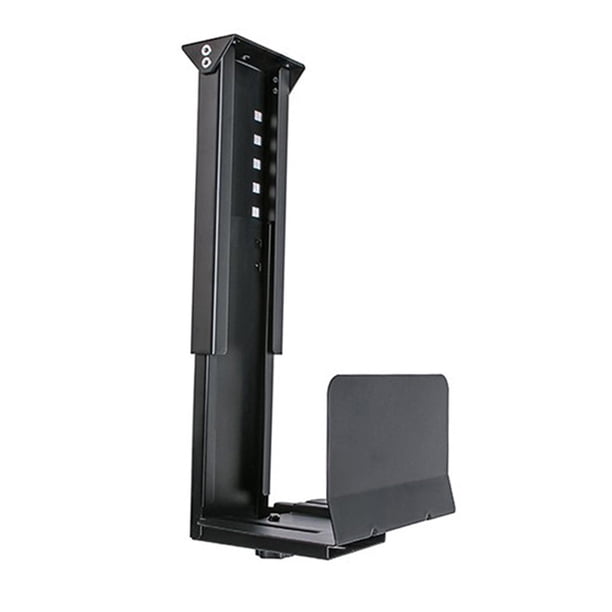 Soporte de host para computadora ajustable, anticorrosión, con capacidad de carga de 25 kg, barniz para hornear negro