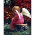 thumbnail image 1 of Diamond Painting (DE9999) 5D DIY Little Angel Square Arte hecho a mano (NE336) 50x70cm Hugtrwg Para estrenar, 1 of 1