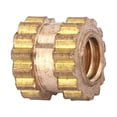 thumbnail image 3 of Oubit Knurled Insert,M2 Brass Cylinder Knurled Brass Insert Nut Brass Insert Breakthrough Technology, 3 of 9