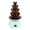 Blue+Silver, variant on Chocolate Fountain Machine, 4-Tier Electric Chocolate Fondue Fountain,120V 180W Stainless Steel Melting Machine,Cheese Fountain,2.2Lbs Capacity, Food-Grade PP, Pink for Wedding,Party, Birthday