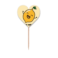 thumbnail image 1 of lemon  encourage skin Toothpick Flags Heart Lable Cupcake Picks, 1 of 3