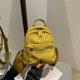 thumbnail image 3 of Mini mochila informal sencilla para mujer, nuevo estilo 2025, bolso pequeño de color sólido a la moda, mochila de viaje pequeña y fresca para estudiantes., 3 of 5