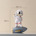thumbnail image 4 of 3x Figura de Estatua Figura de Escultura para oficina en casa Macarena estatuillas de astronautas, 4 of 8