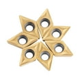 thumbnail image 2 of Carbide Inserts, Stable Carbide Durable In Use CNC Inserts, For Steel Stainless Steel Finishing, 2 of 8