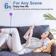 thumbnail image 5 of USB Wall Charger,Type C Charger with 2 Pack Type C Charging Cable Cord 6FT USB C Cable Phone Cables,2.4A Dual Port Phone Charger Android Charger Block USB Plug Adapter USB Charging Block,Purple, 5 of 8