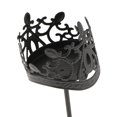thumbnail image 4 of DOLITY Wrought Iron Candle Holder For Dining Room Decorative Tabletop Centerpieces Black, 4 of 9