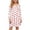 Beige, variant on Auroural Girl'S Round Neck Long Sleeves Dress Homewear Sleeping Dress Kids