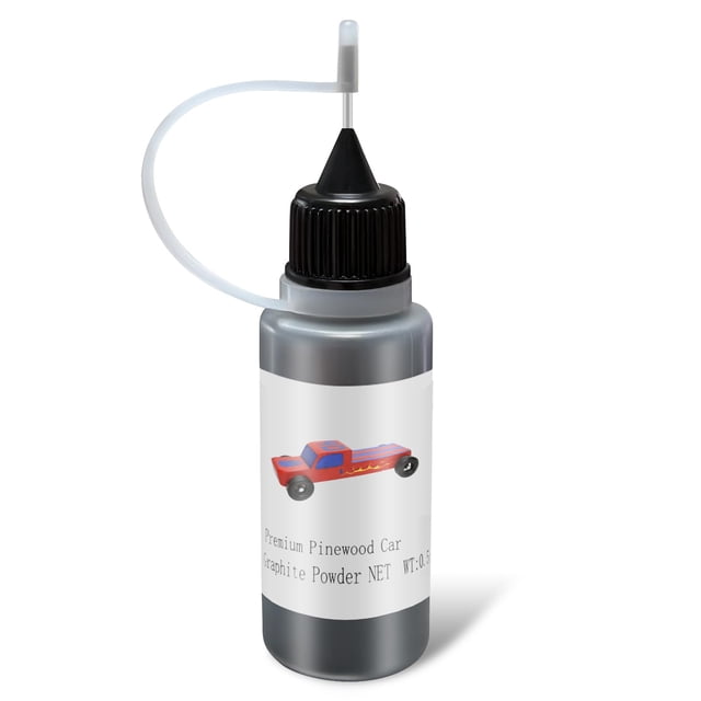 Lubricante en polvo de grafito Kypikosp 15 ml para auto Pinewood