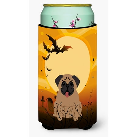 

Carolines Treasures BB4271TBC Halloween Pug Brown Tall Boy Beverage Insulator Hugger Tall Boy multicolor