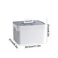 thumbnail image 3 of Plastic Rectangular Anytime Divider Cutter Divider Break Divider Dividing Boxes, 3 of 6