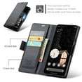 thumbnail image 3 of CaseMe Leather For Google Pixel 10 / Pixel 10 Pro Wallet Case with RFID Blocking, For Google Pixel 10 / Pixel 10 Pro Case Wallet for Women Men Card Holder Magnetic Clasp Kickstand Folio Case,Black, 3 of 11