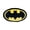 Batman, variant on Batman Classic Logo Soft Small Cloud Pillow – Ultra Soft Plush Entertainment Character Pillow for Kids