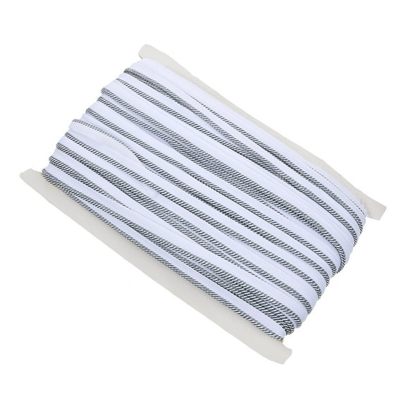 CIMAXIC 1 Roll Multi-purpose Decorative Piping Trim with Twisted Edging for Various Uses