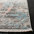 thumbnail image 3 of SAFAVIEH Shivan Brandon Distressed Abstract Area Rug, Blue/Ivory, 5'3" x 7'6", 3 of 9