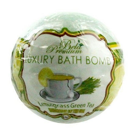 Bela Premium Luxury Bath Bomb - Lemongrass Green Tea