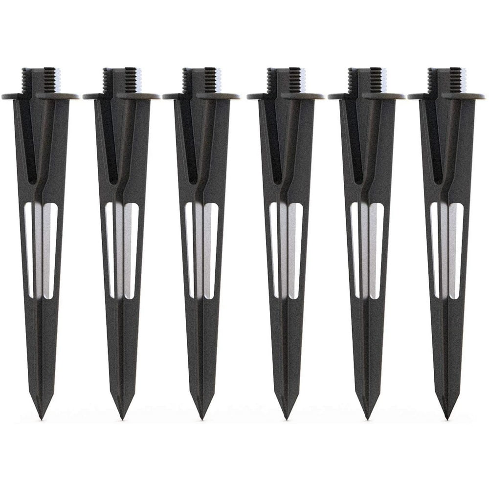 Malibu Landscape Lighting Stake 6 Pack Metal Outdoor Sturdy Solid