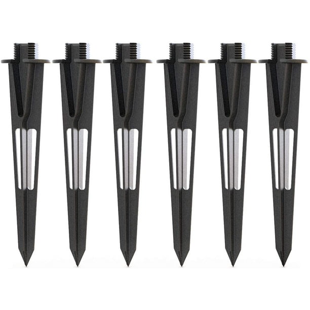 Malibu Landscape Lighting Stake 6 Pack Metal Outdoor Sturdy Solid