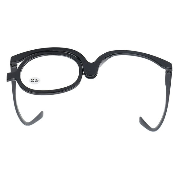 Gafas de maquillaje con aumento NikouMX Gafas giratorias de una sola lente alta capacidad