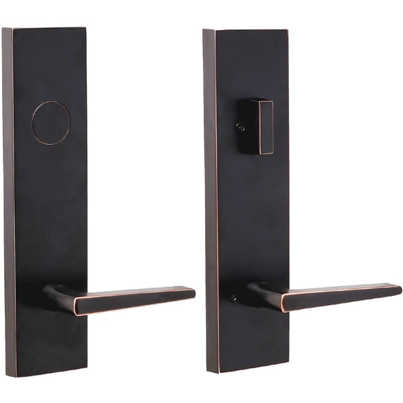 Weslock 0662571710020 Philtower Non-Turning Two-Sided Dummy Door Lever Set - Bronze