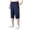 Blue, variant on Zshosam Men's Shorts Men's Classic Cargo Stretch Short Casual Summer Shorts (Grey,M)