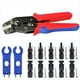 thumbnail image 1 of Juego de Herramientas de Crimpado para Paneles Solares Fotovoltaicos, Kit de Conectores Solares de 1000 V y 30 A para Cables Fotovoltaicos/ de 2,5/4/6 mm²., 1 of 6