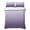 Purple, variant on Full Quilt Set 78''x90'', Purple Ombre Lightweight Summer Bedspread Coverlet Set with 2 Pillow Shams, White Gradient Modern Abstract Art Breathable All Season Quilt Bedding for Bedroom/Guest Room