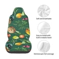 thumbnail image 4 of Honeii Vegan Print Car Seat Cover,Car Interior Covers,Universal Fit Seat Protector, Compatible with Most Cars, SUVs, Trucks, and Vans, 4 of 5